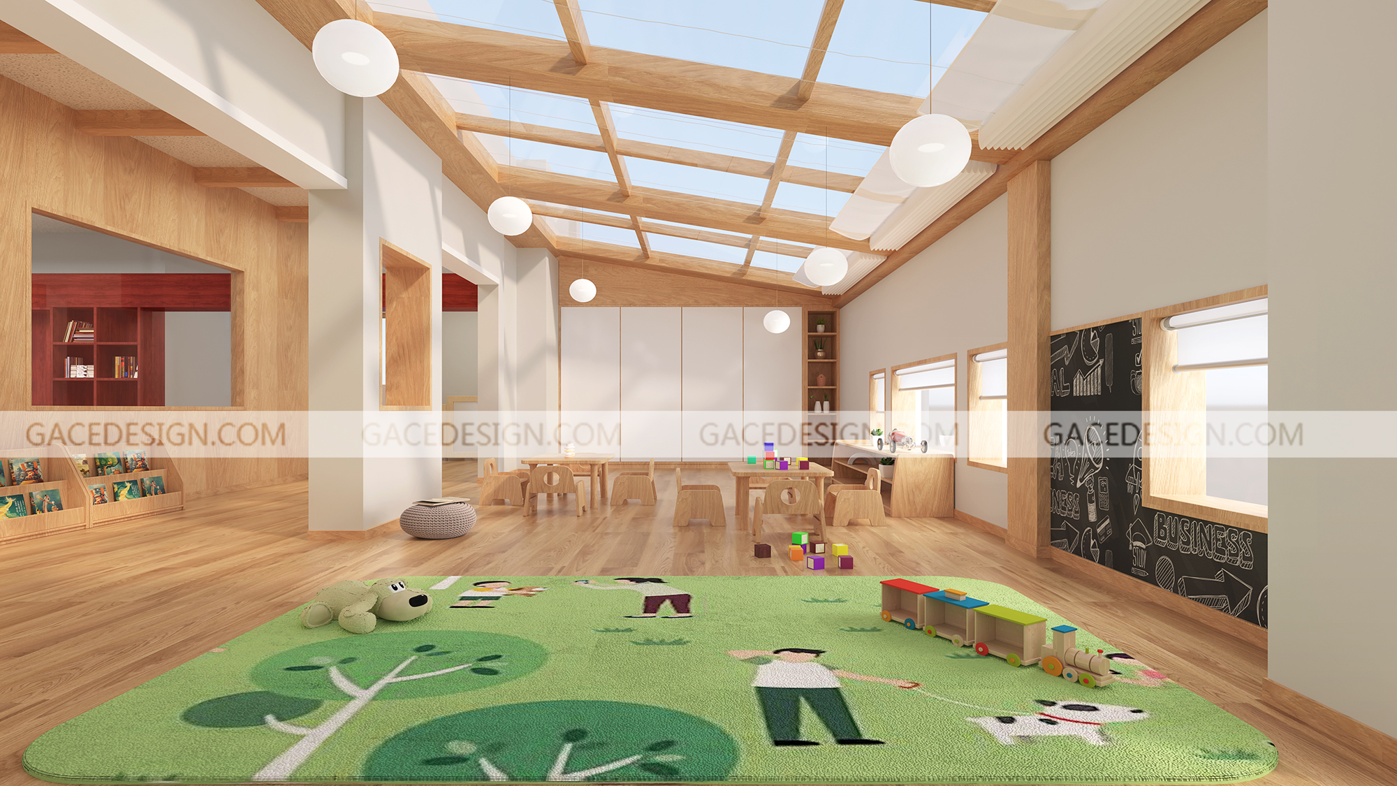 幼兒園設(shè)計中要如何運(yùn)用光線？